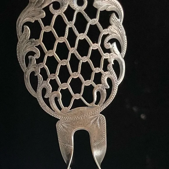 Sterling silver 1900’s Hair Comb Peinetta Accessory - Picture 11 of 16